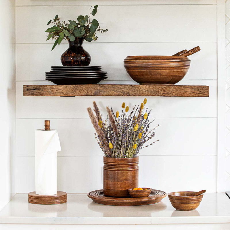 Juliska Bilbao Wood Paper Towel Holder Wayfair